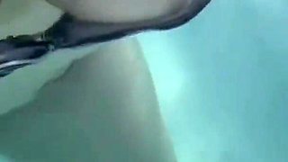 Artemisia Love Flashing Her Juicy Big Tits at the Pool