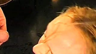 Mouth fucked blowjob fetish slut