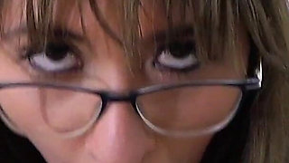 Goth Secretary Works for a Promotion