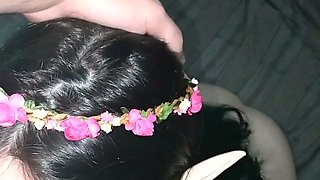 Small titted brunette amateur anal nailed at home