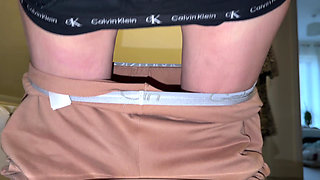 POV Toilet dirty pee creamy hairy pussy desperation compilation