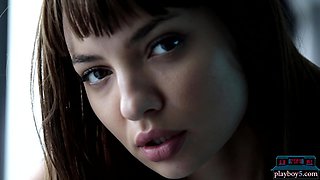 Amazing teenager model from Romania solo