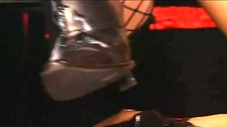 Vivian Schmitt and Renee Pornero Get Dominated in a Vintage Fetish Group Bang
