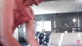 Smoking Hot Blonde Lady Gets Fucked Missionary Style While in the Gym