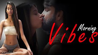 Indian beauty captivates with sultry, morning passionate vibes