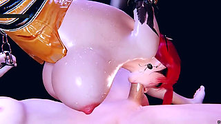 Goddess Queen of Passion in 3D - 3D Animation Hentai