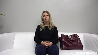 Blonde Goddess Lenka: A Casting Couch Delight