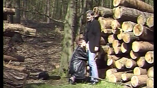 Shaving Session with a German Mature Lady Who Likes to Put Things up His Ass