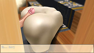 FUCKING A HEADLESS STATUE AND A BUTT! - A Silent Statue