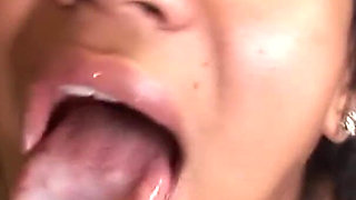 Nubian Beauty Sucks a Lot of Hard Cocks