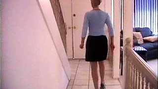 Cayenne Klein blond foot fetish riding cock