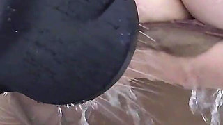 POV: You Are Watching a Naughty Malaysian Hijabi Getting Wet in the Shower
