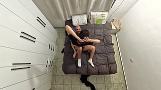 Friends Play-fight Over the TV Remote and End up Having Sex