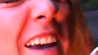 Krystal Pink Fucks and Sucks Dogger in the Woods