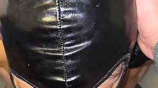 Pissing and Cumming in the Syringe and Throwing It Inside My Slutty Stepdaughter's Nose