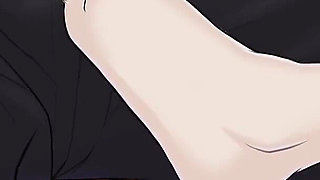 Quickie a Love Hotel Story: Professor Giving Foot Job to Her Student in the Restaurant He Busted Nut in His Pants - Episode 6