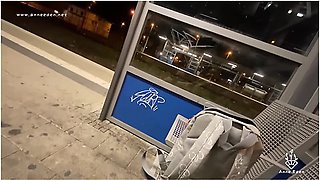 Just A Risky Train Station Fuck