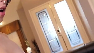 Latina MILF Ariella Handcuffs Brooke for Sloppy Clit Worship!