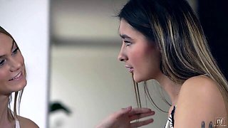 Graceful Nancy Ace and Bambi Joli's sapphic smut