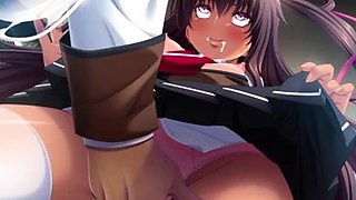 Hentai chick enjoys anal sex at the gym