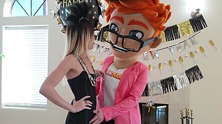 PornDude's Piledriver Party with Blonde Bombshell Nicole Nichols!