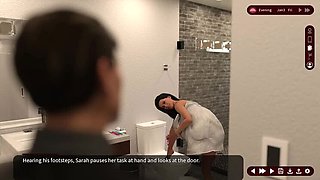 John Denvers Office Boss Cuckold - Wife Sarah Ass Grabbed and Kissed at Party