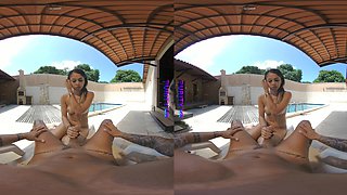 PURITYVR Perversions in public pool with Izadora