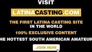 Small Phat Ass 18yo Latina Cootchie Rode in Faux Amateur Audition