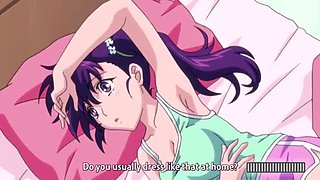 Naughty Anime Uncle Fucks Teen Niece in Bedroom & Balcony - Hentai Schoolgirl Sex