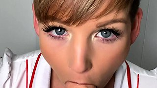 Amateur Blonde Blowjob CIM