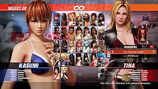 Game Play [part 01] Kasumi Vs Tina