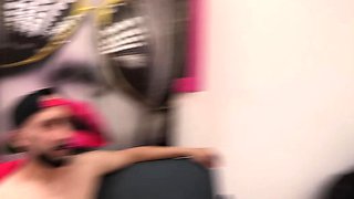 Teen blowjob and hardcore fun