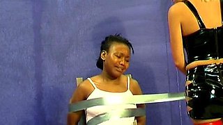Interracial femdom fetish with a tinge of cuckold