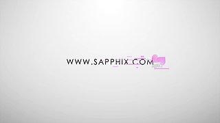Small Titted Brunette Anja Toying Her Slit