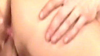 Skinny Brunette's Tight Ass Stretched Wide by Throbbing Cock