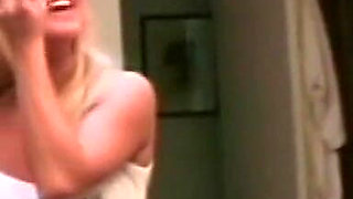 Blonde Sluts Have Fun with a Dildo