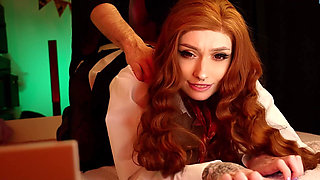 Stupid Stepsister Swallows My Cum