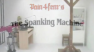 Valentinerush Spanking Machine - Bare Back Whipping