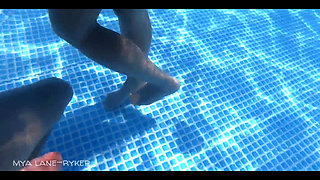 Nine Months Preganant Pool Sex
