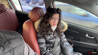 Katty West Wants to Fuck Her Boyfriend in a Car I One Last Time Before They Break up