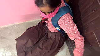 Indian Desi College Girl Fucked Like a Bitch and Spilled My Cock Juice on Her Ass
