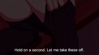 Hentai Room of Guilty Pleasure: Sexy Buxom Nerdy Student Lets Her Teacher Fuck Her In the Lecture Hall