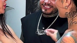 I Have Sex with My Friend While My Client Masturbates