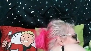 Fat Blonde BBW Ex Girlfriend masturbating and squirting