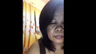 Filipina Granny: Big Clit Show