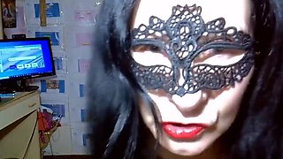 Brunette Italian Amateur Peeing in Tight Nylon Tights Standing Up Dirty Talk