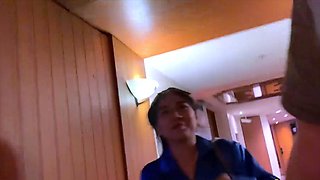 JohnTronX - Sizzling-hot Asian babe gets naked