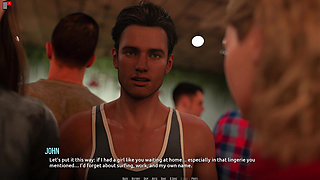 Dominos Beach 21: Victory Party Start & Christine's Anniversary Worry (sfw)