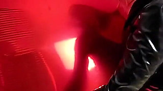 Giant Heart Balloon Pvc Fetish. Balloon Pop, Deepthroat and Cum Play