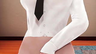 Makima Dominate and Fucks Denji (chainsaw Man)